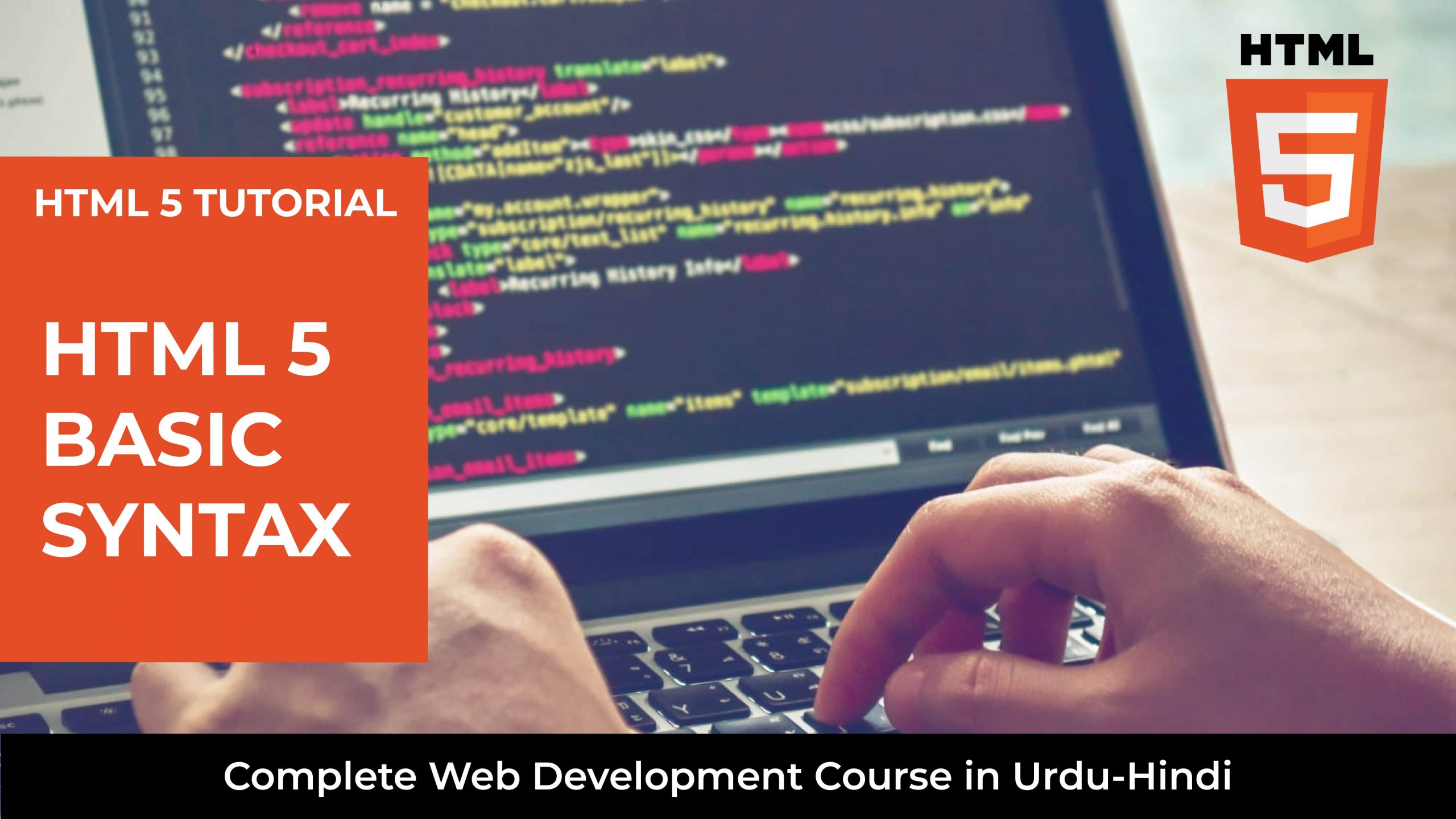 HTML5 Tutorial HTML5 Basic Syntax - Web Development Full Course-01
