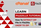 How To Extract Zip Files In FileZilla Simply
