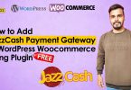 JazzCash Payment Gateway In WordPress Woocommerce