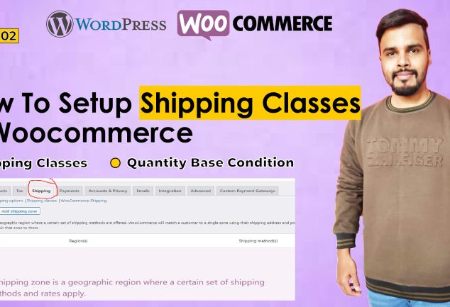How To Setup Shipping Classes in Woocommerce