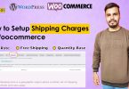 How to Setup Shipping Charges in Woocommerce