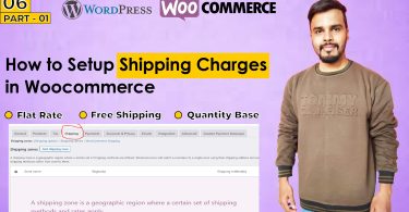How to Setup Shipping Charges in Woocommerce