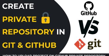 How To Create Private Repository in GitHub